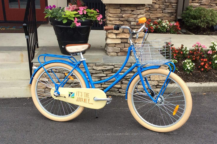 Free bike rentals at The Towers at Wyncote apartments for rent in Cheltenham, PA